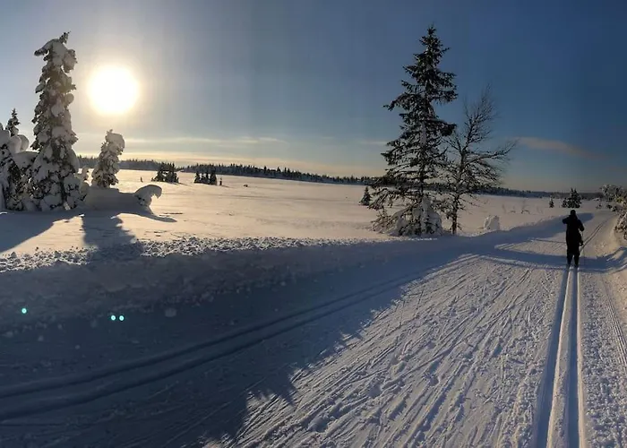 公寓 Sentralt Pa Sjusjoen, 11 Sengeplasser